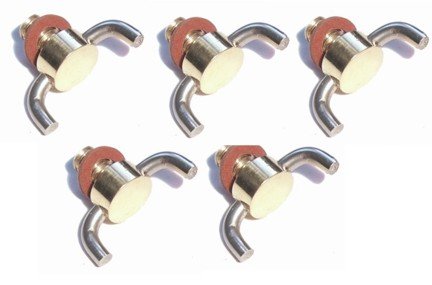 BULK BUY Two Lever Bent Water Level Plug (x5)