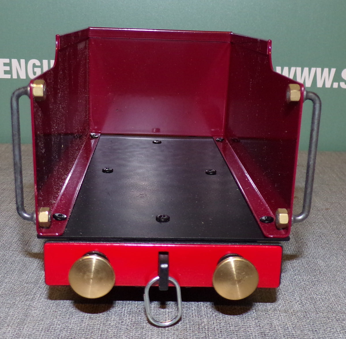 Maroon Tender For MSS & Mamod O Gauge Live Steam Railway