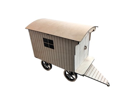 Living Van KIT with Wooden Wheels